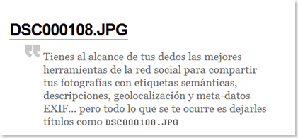 Tags y Metadatos