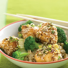 Lighter Sesame Chicken