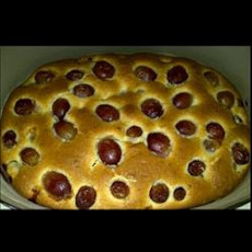 Italian Fresh Purple Grape Cake