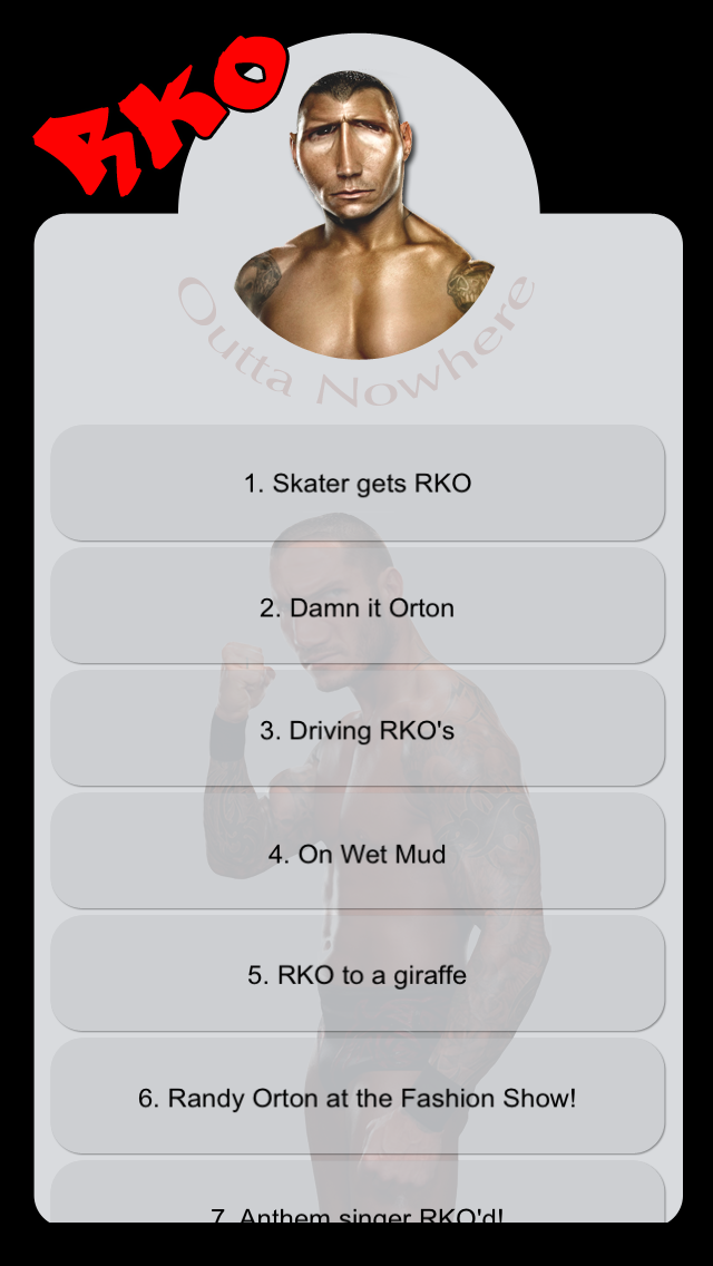 Android application RKO Outta Nowhere screenshort