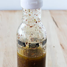 Shake-in-a-Jar Mediterranean Salad Dressing Recipe with Red Wine Vinegar, Lemon, and Sumac
