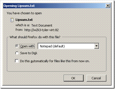 File being downloaded (attached) with Content-Type and Content-Disposition set.
