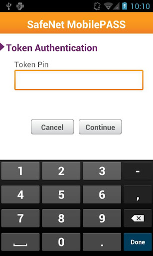 SafeNet MobilePASS