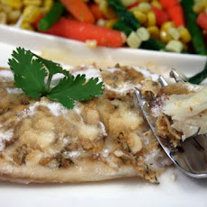 Mustard Crusted Tilapia