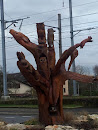 Sculpture sur bois Satigny