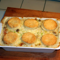 Chicken Stew with Biscuits