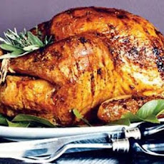 Ma Lipo's Apricot-Glazed Turkey with Roasted Onion and Shallot Gravy