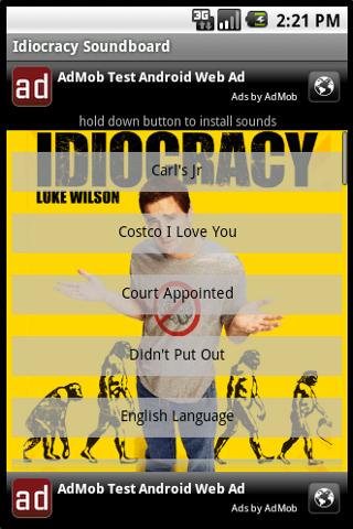 Idiocracy Soundboard