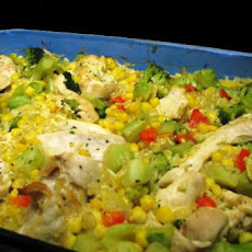 Chicken Tenderloins and Veggies