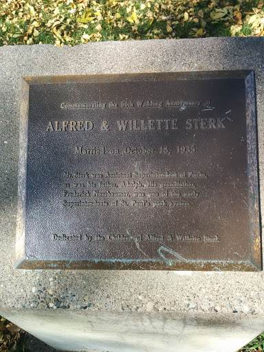 Commemoration of the 50th Wedding Anniversary of Alfred and Willette Sterk