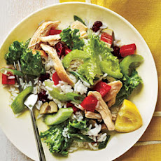 Cold Chicken and Rice Salad
