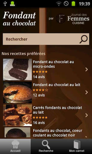 Fondant au chocolat