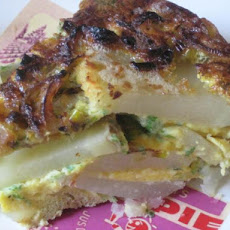Potato and Leek Frittata