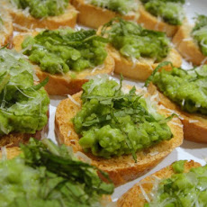 Cook the Book: Sweet Pea Crostini