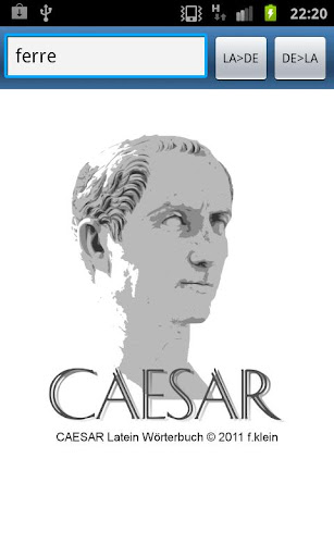 caesar Latein Wörterbuch