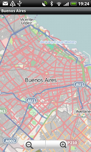 Buenos Aires Street Map