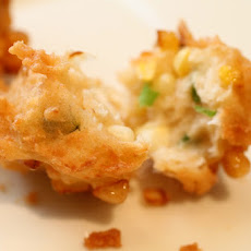 Crunchy Coconut Corn Fritters