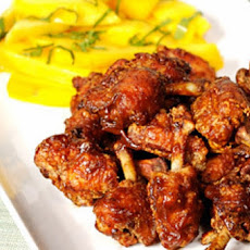 Thai Fried Chicken Wings with Hot-and-Sour Sauce and Salted Mango