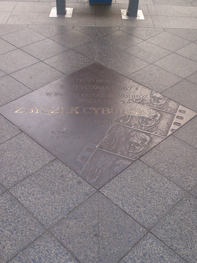 Plaque in Memory of Zbyszek Cybulski