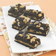Chocolate-Peanut Butter Cookie Bars