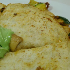 Spicy Vegetable Quesadillas