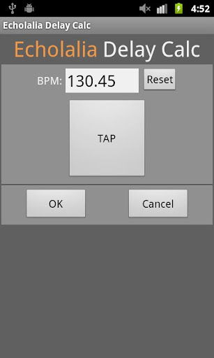 【免費音樂App】Echolalia Delay Calc-APP點子