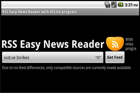RSS Easy News Reader