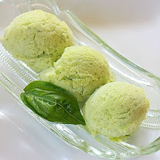 Pineapple Basil Sorbet