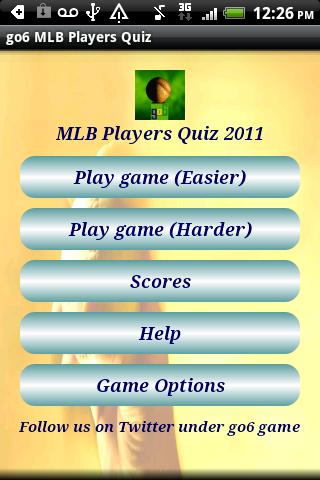 go6 MLB Players Quiz