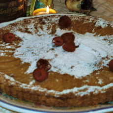 Cardamom-Pear Tart with Browned-Butter Custard