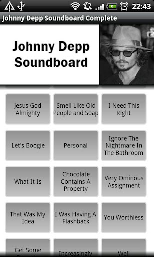 Johnny Depp Sounds Complete
