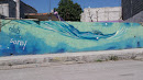 Swimming Mural