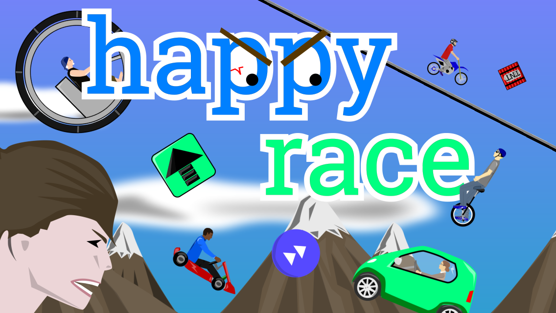 Android application Happy Race screenshort