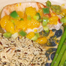 Orange Sauce over Pork Chops