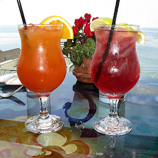 Malibu & Cranberry Cocktail
