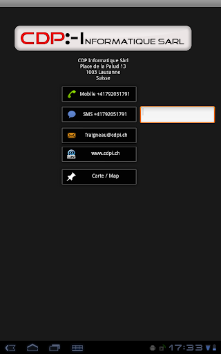 CDP Informatique Sàrl - Tablet