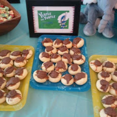 Turtle Thumbprint Cookies