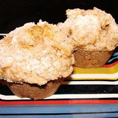 Pumpkin-Apple Muffins With Streusel Topping
