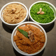 Pesto Trilogy in Christmas Colors