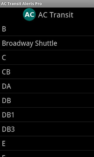 AC Transit Alerts Pro