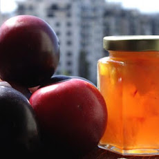 Microwave Ginger Plum Jam