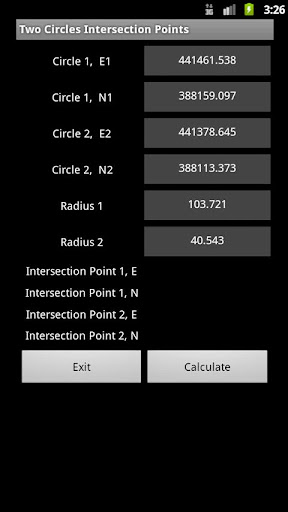 【免費工具App】Two Circles Intersection-APP點子