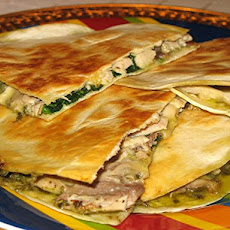 Chicken-Spinach Quesadillas