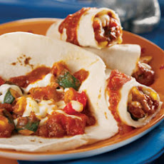 Roasted Ratatouille Wraps