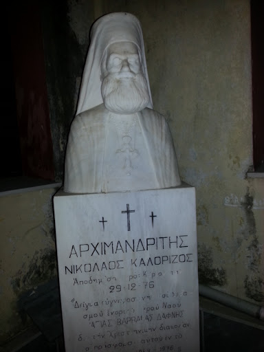 Arximandriths Nik. Malorizos Statue