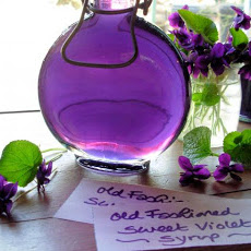Old Fashioned Sweet Violet Syrup