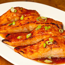 Broiled Salmon with Thai Sweet Chili Glaze