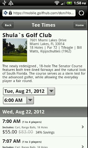 【免費運動App】Shula's Golf Club-APP點子