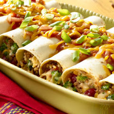 Beefy Broccoli & Cheddar Burritos