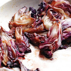 Sauteed Radicchio with Honey and Balsamic Vinegar